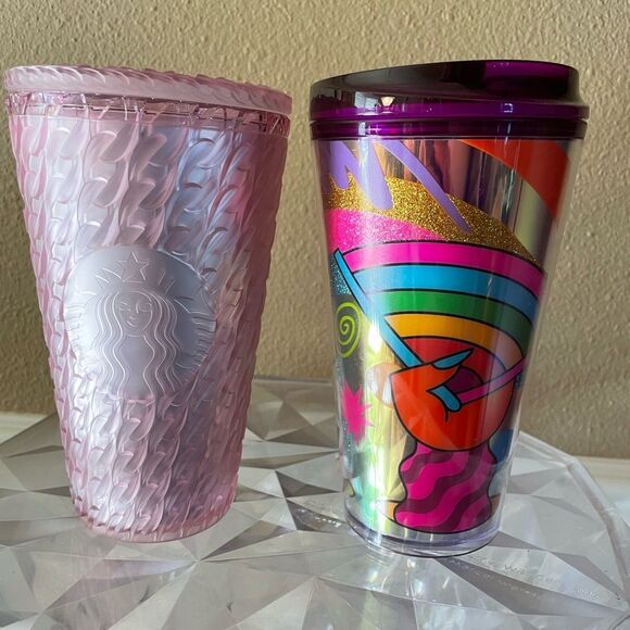 Starbucks Singleton Pride 16 oz Tumbler Blush Pink 16 oz Tumbler - Picture 1 of 13